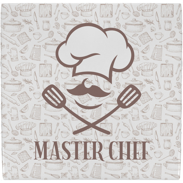 Custom Master Chef Ceramic Tile Hot Pad w/ Name or Text