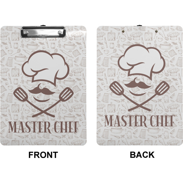 Master Chef Clipboard (Letter) (Front + Back)