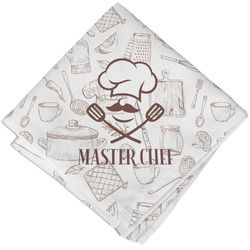 Master Chef Cloth Napkin w/ Name or Text