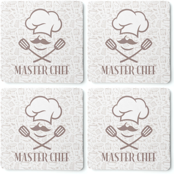 Master Chef Coaster Rubber Back - Apvl
