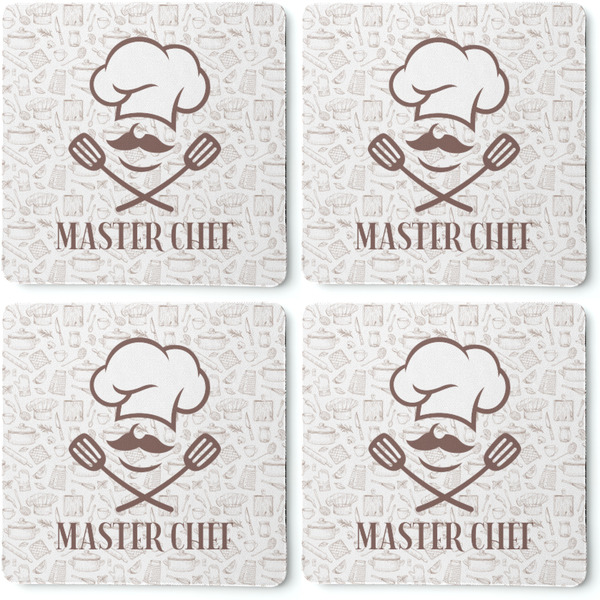 Master Chef Coaster Rubber Back - Apvl