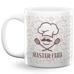 Master Chef 20 Oz Coffee Mug - White (Personalized)
