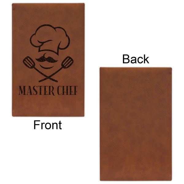 Master Chef Cognac Leatherette Journal - Single Sided - Apvl