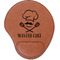 Master Chef Cognac Leatherette Mouse Pads with Wrist Support - Flat