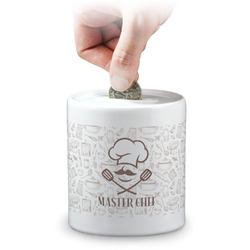 Master Chef Coin Bank (Personalized)