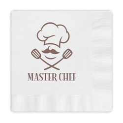 Master Chef Embossed Decorative Napkins (Personalized)