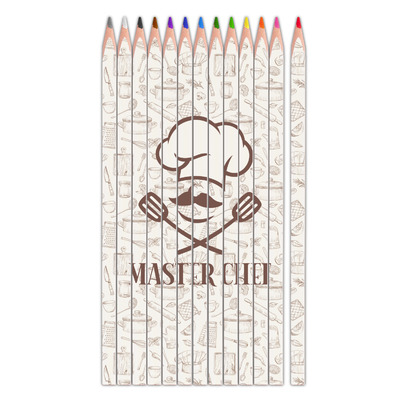 Custom Master Chef Colored Pencils (Personalized)