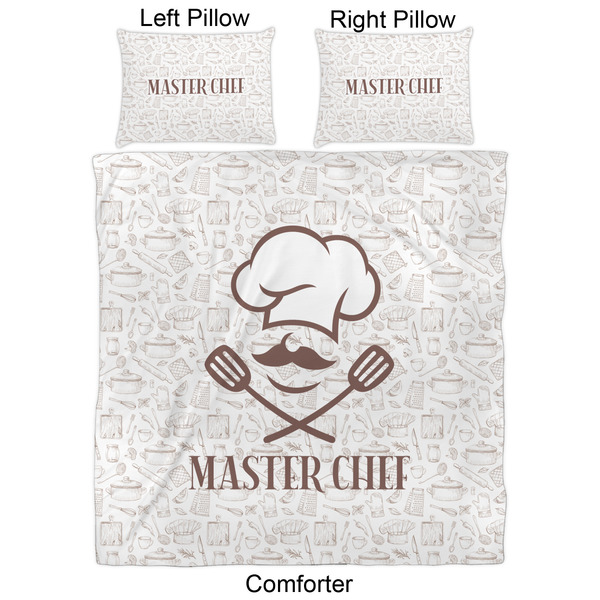 Master Chef Comforter Set - Queen - Approval