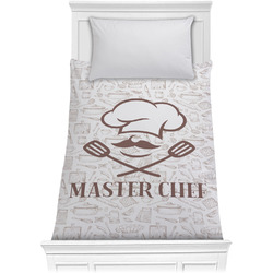 Master Chef Comforter - Twin w/ Name or Text