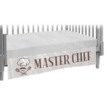 Master Chef Crib Skirt w/ Name or Text