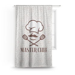 Master Chef Curtain - 50"x84" Panel (Personalized)