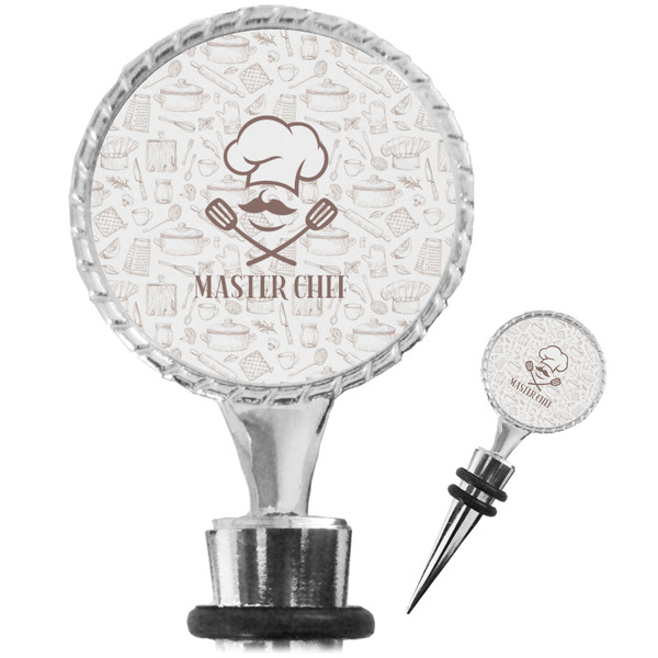 Custom Master Chef Wine Bottle Stopper (Personalized)