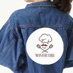 Master Chef Twill Iron On Patch - Custom Shape - 3XL (Personalized)