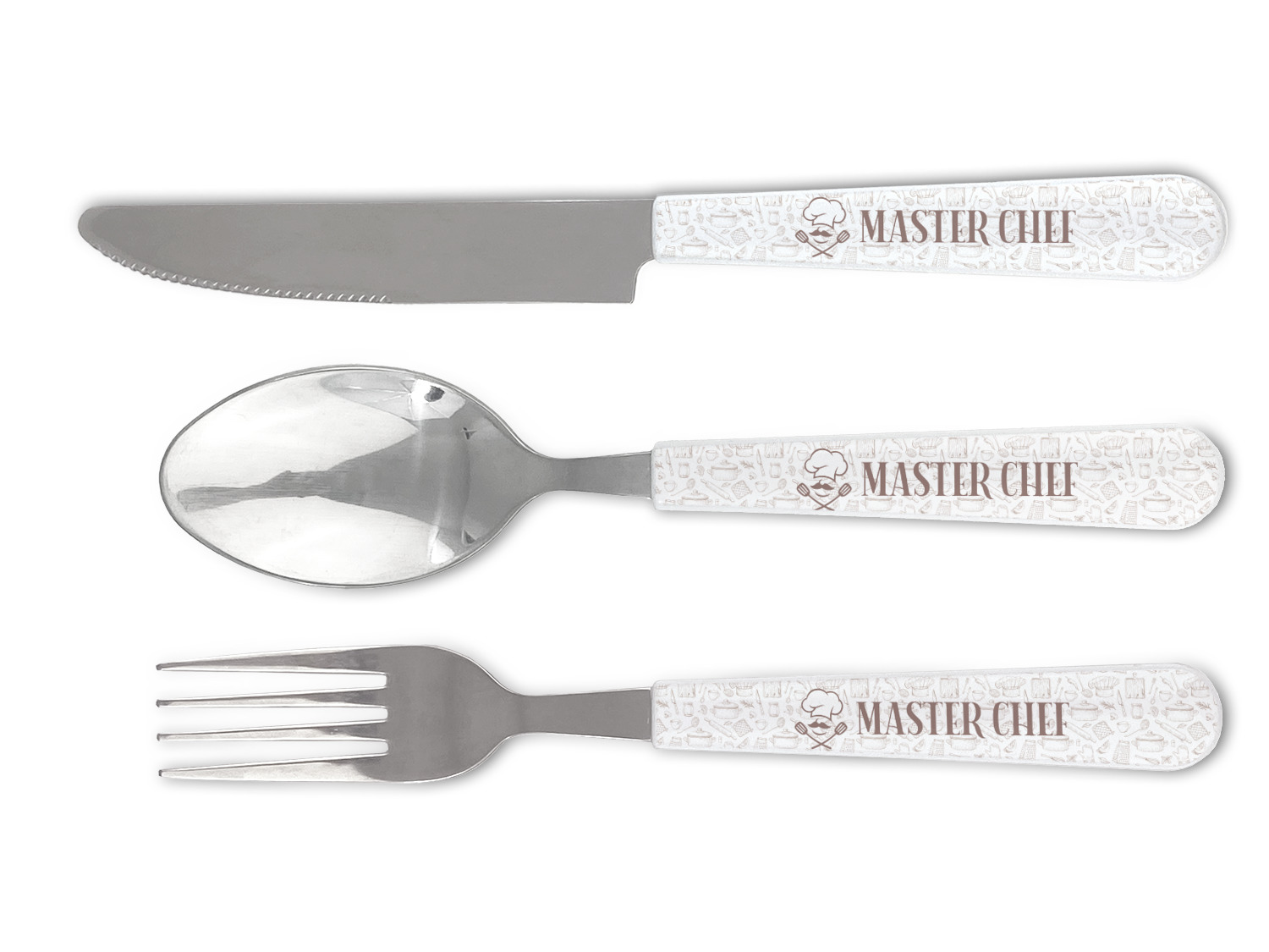 Custom Master Chef Cutlery Set (Personalized) | YouCustomizeIt