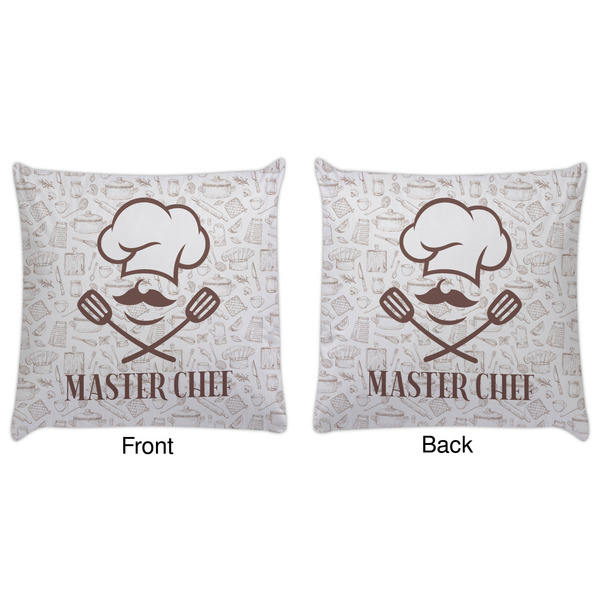 Master Chef Decorative Pillow Case - Approval