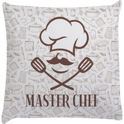 Master Chef Decorative Pillow Case w/ Name or Text