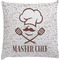 Master Chef Decorative Pillow Case (Personalized)