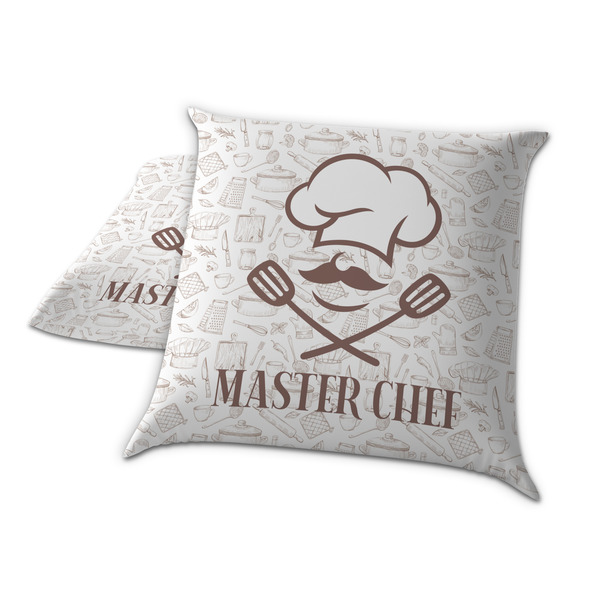 Master Chef Decorative Pillow Case - TWO