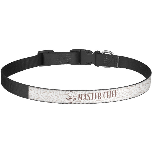 Custom Master Chef Dog Collar - Large (Personalized)