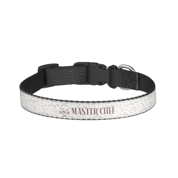 Custom Master Chef Dog Collar - Large (Personalized)