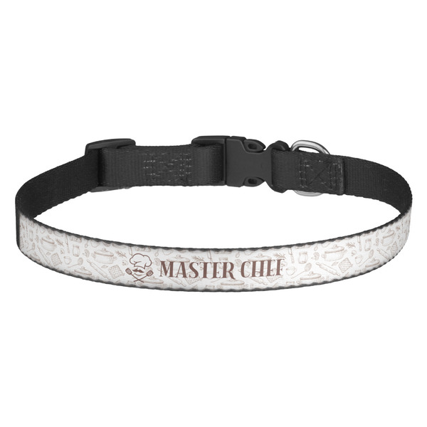Custom Master Chef Dog Collar - Medium (Personalized)
