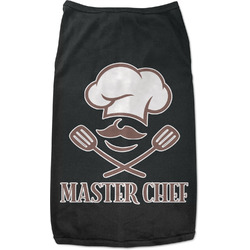 Master Chef Black Pet Shirt - S (Personalized)