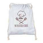 Master Chef Drawstring Backpack - Sweatshirt Fleece - Double Sided (Personalized)