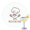 Master Chef Printed Drink Topper - 3.25" (Personalized)