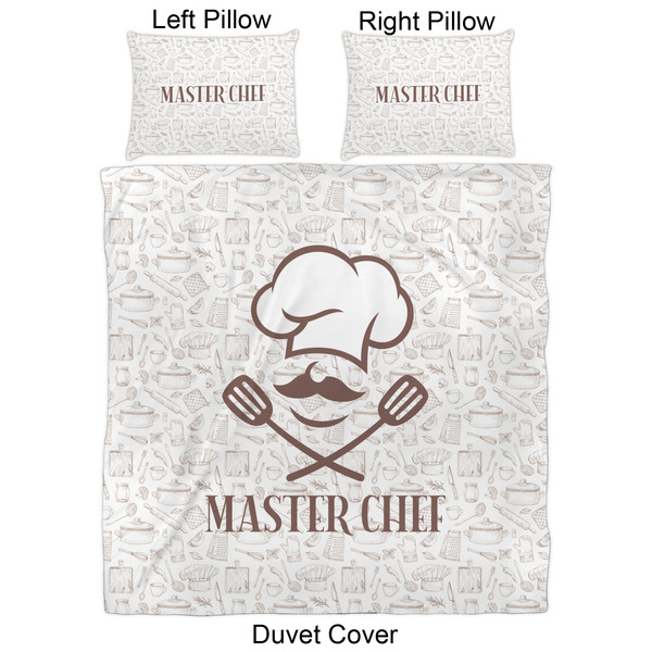 Master Chef Duvet Cover Set - Queen - Approval