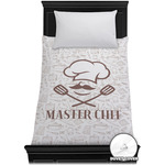 Master Chef Duvet Cover - Twin XL w/ Name or Text
