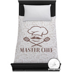 Master Chef Duvet Cover - Twin w/ Name or Text