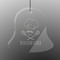 Master Chef Engraved Glass Ornament - Bell
