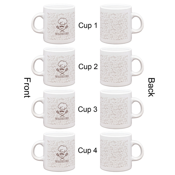 Master Chef Espresso Cup Set of 4 - Apvl