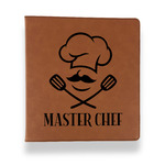 Master Chef Leather Binder - 1" - Rawhide (Personalized)