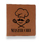 Master Chef Leather Binder - 1" - Rawhide - Front View