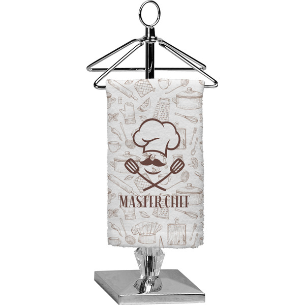 Custom Master Chef Finger Tip Towel - Full Print w/ Name or Text