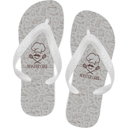 Master Chef Flip Flops - Small w/ Name or Text