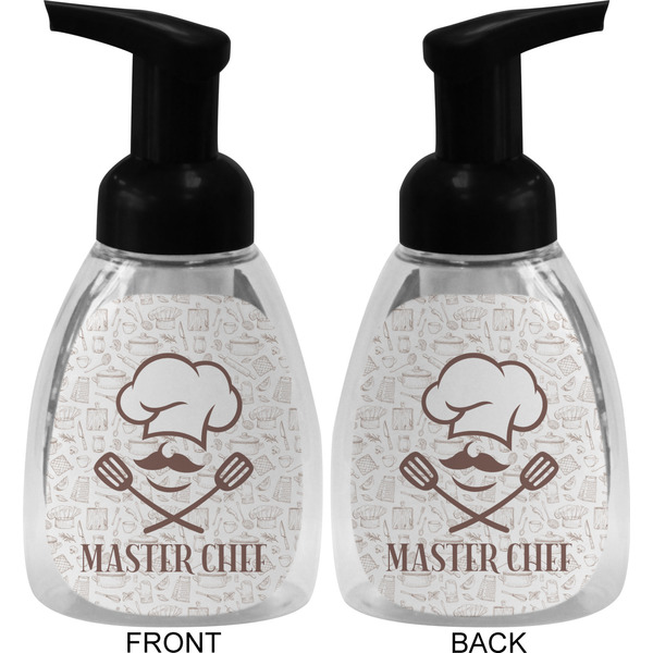 Master Chef Foam Soap Bottle (Front & Back)