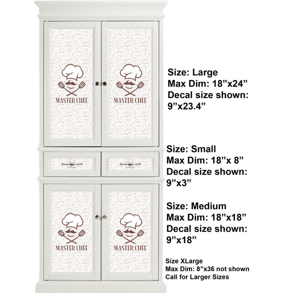 Master Chef Full Cabinet (Show Sizes)