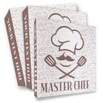 Master Chef 3 Ring Binder - Full Wrap (Personalized)