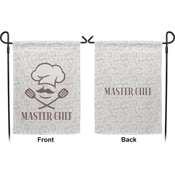 Master Chef Garden Flag - Double Sided Front and Back