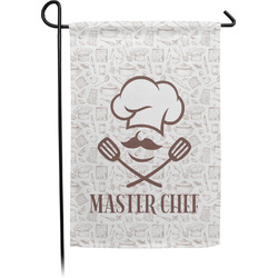 Master Chef Small Garden Flag - Double Sided w/ Name or Text