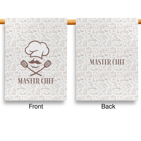 Master Chef Garden Flags - Large - Double Sided - APPROVAL