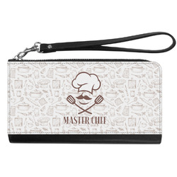 Master Chef Genuine Leather Smartphone Wrist Wallet w/ Name or Text