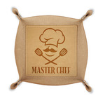 Master Chef Genuine Leather Valet Tray (Personalized)