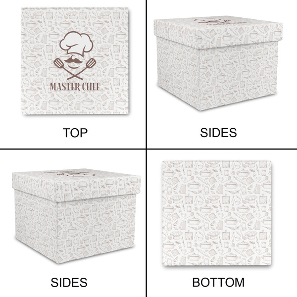 Master Chef Gift Boxes with Lid - Canvas Wrapped - XX-Large - Approval