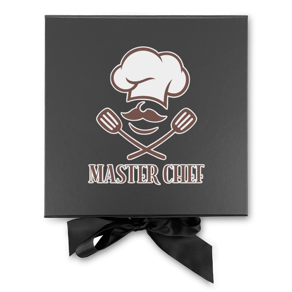 Master Chef Gift Boxes with Magnetic Lid - Black - Approval