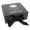 Master Chef Gift Boxes with Magnetic Lid - Black - Front (angle)