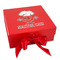 Master Chef Gift Boxes with Magnetic Lid - Red - Front