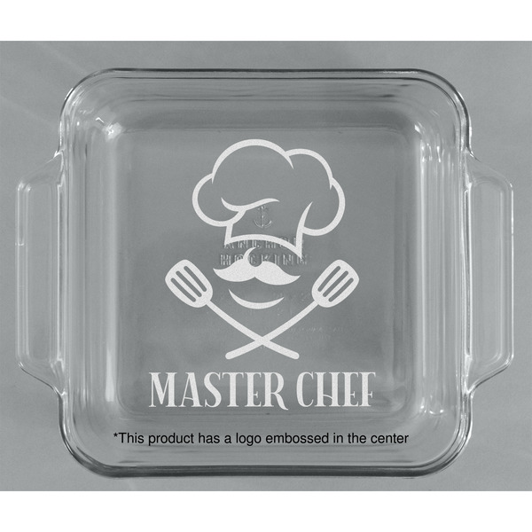 Master Chef Glass Cake Dish - APPROVAL (8x8)